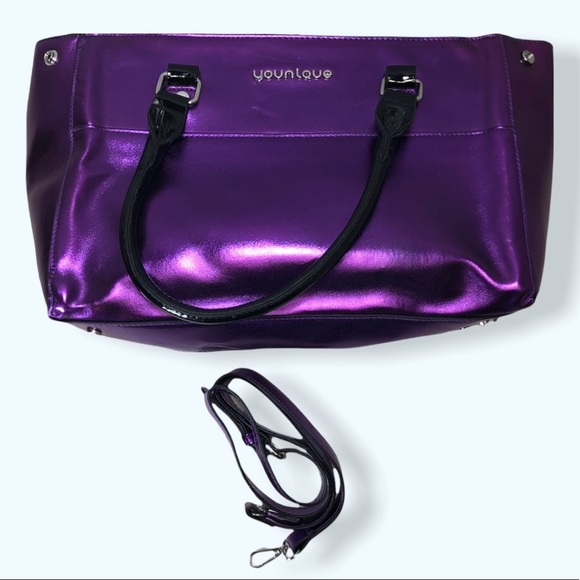 Younique Handbags - Younique 2018 Presenters Purple Purse  Handbag with Crossbody Strap